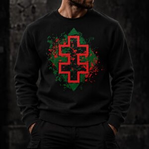 Džemperis Laisvės kovos – juodas variantas