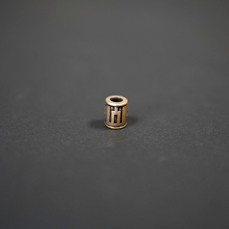 Žalvarinis karoliukas "Stulpai" - Image 2