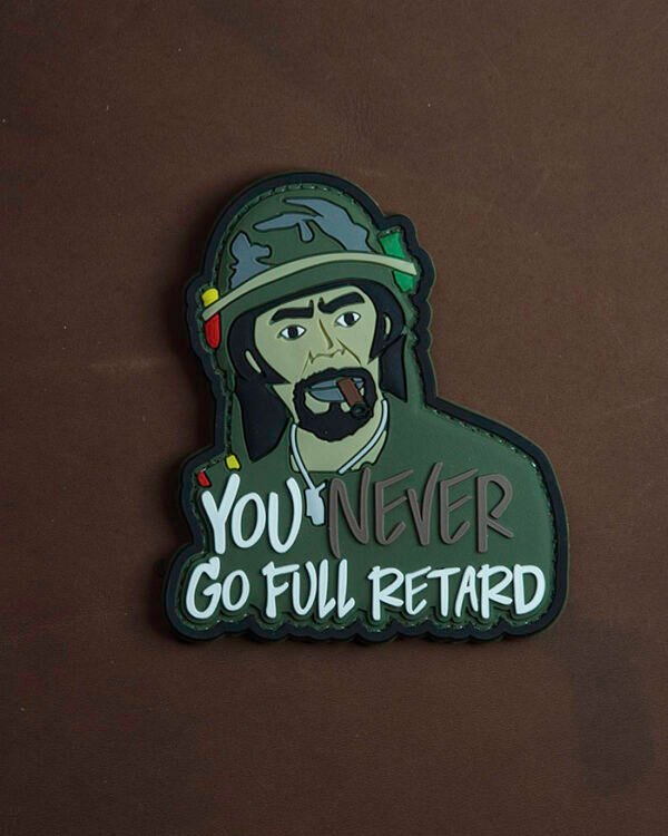 PVC antsiuvas "You never go full"