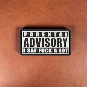 PVC Antsiuvas "Parental Advisory"