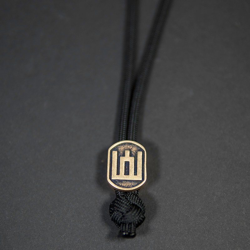 Žalvarinis karoliukas "Gedimino stulpai" - Image 6