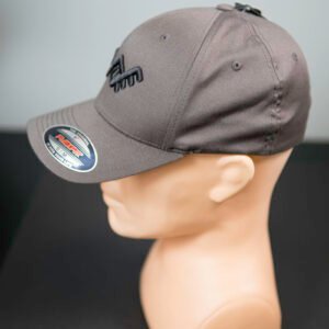 Kepuraitė "Sparnuotasis žaltys" su Vyčiu tamsiai pilka Flexfit kepurė su siuvinėtu simboliu priekyje