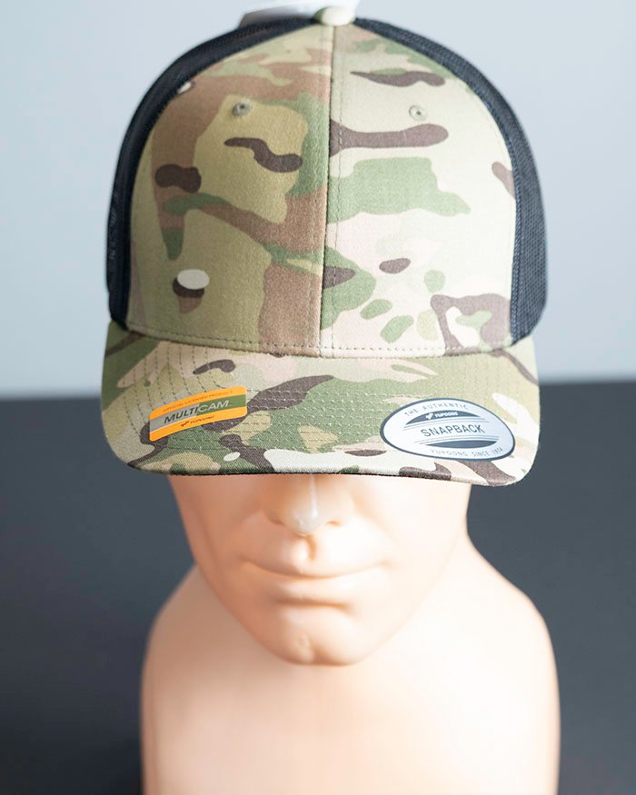 "Multicam" snapback kepuraitė su tinkleliu - Image 2